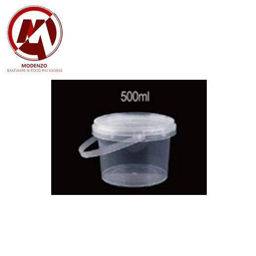 PP Container w/ LID & Handle 500ml 240pcs/CTN